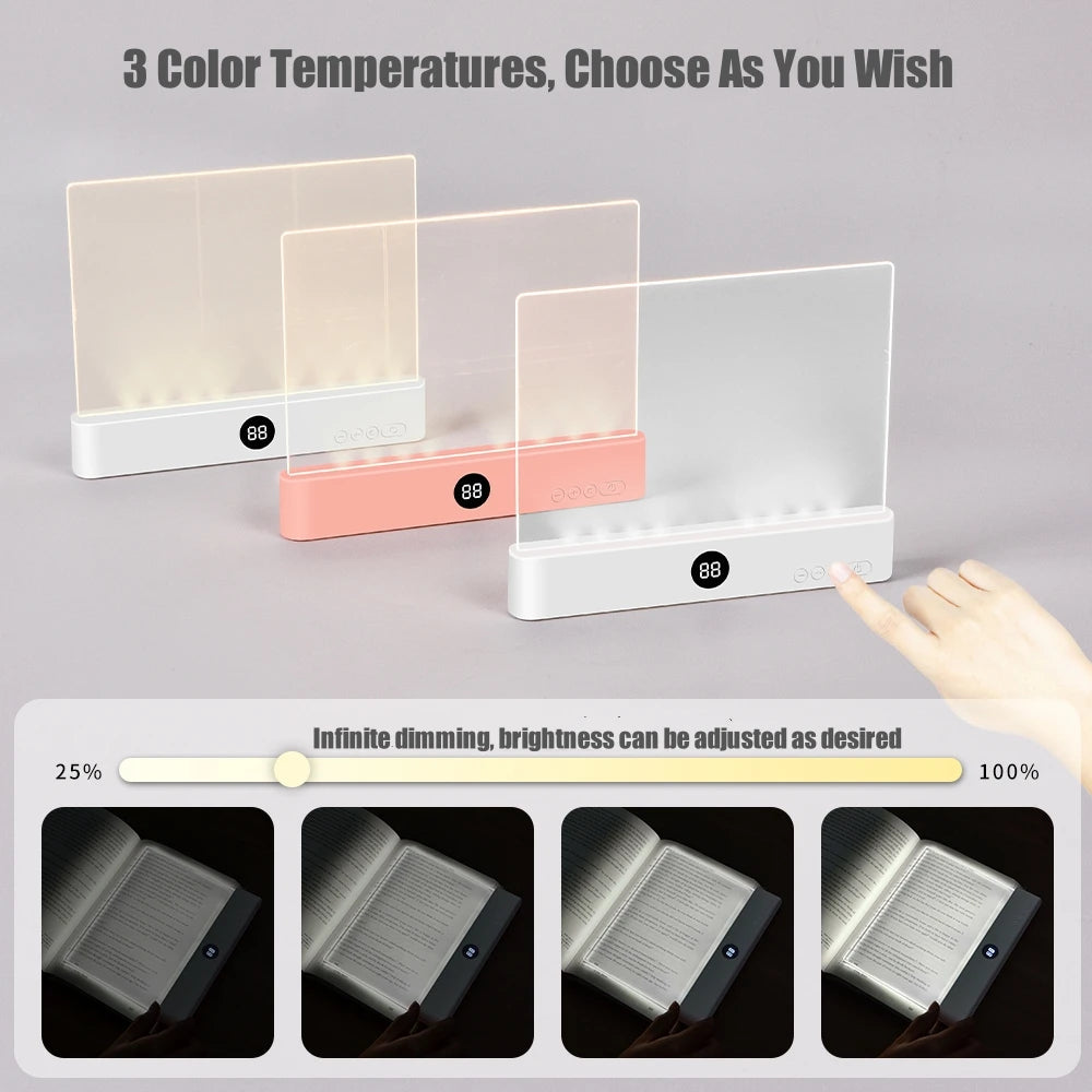 LumiRead Pro - Smart Reading Light & Book Lamp